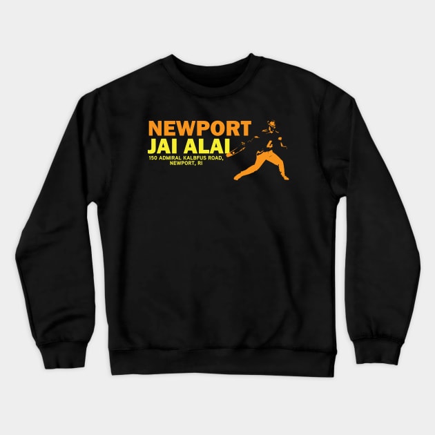 Newport Jai Alai Tribute Crewneck Sweatshirt by Gimmickbydesign